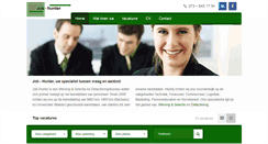 Desktop Screenshot of job-hunter.nl
